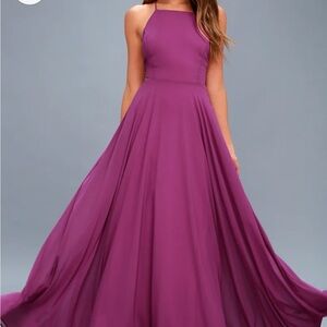 LuLu*s purple dress